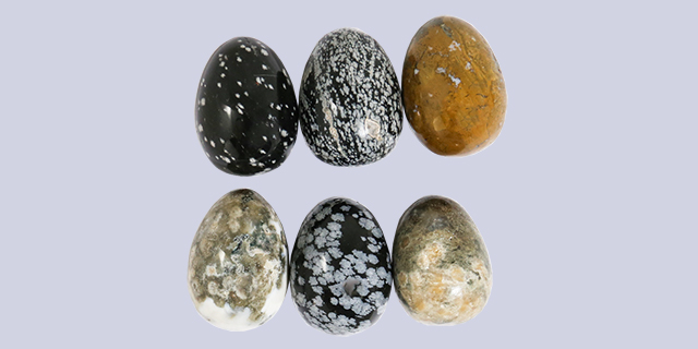Яйца из камней ассорти